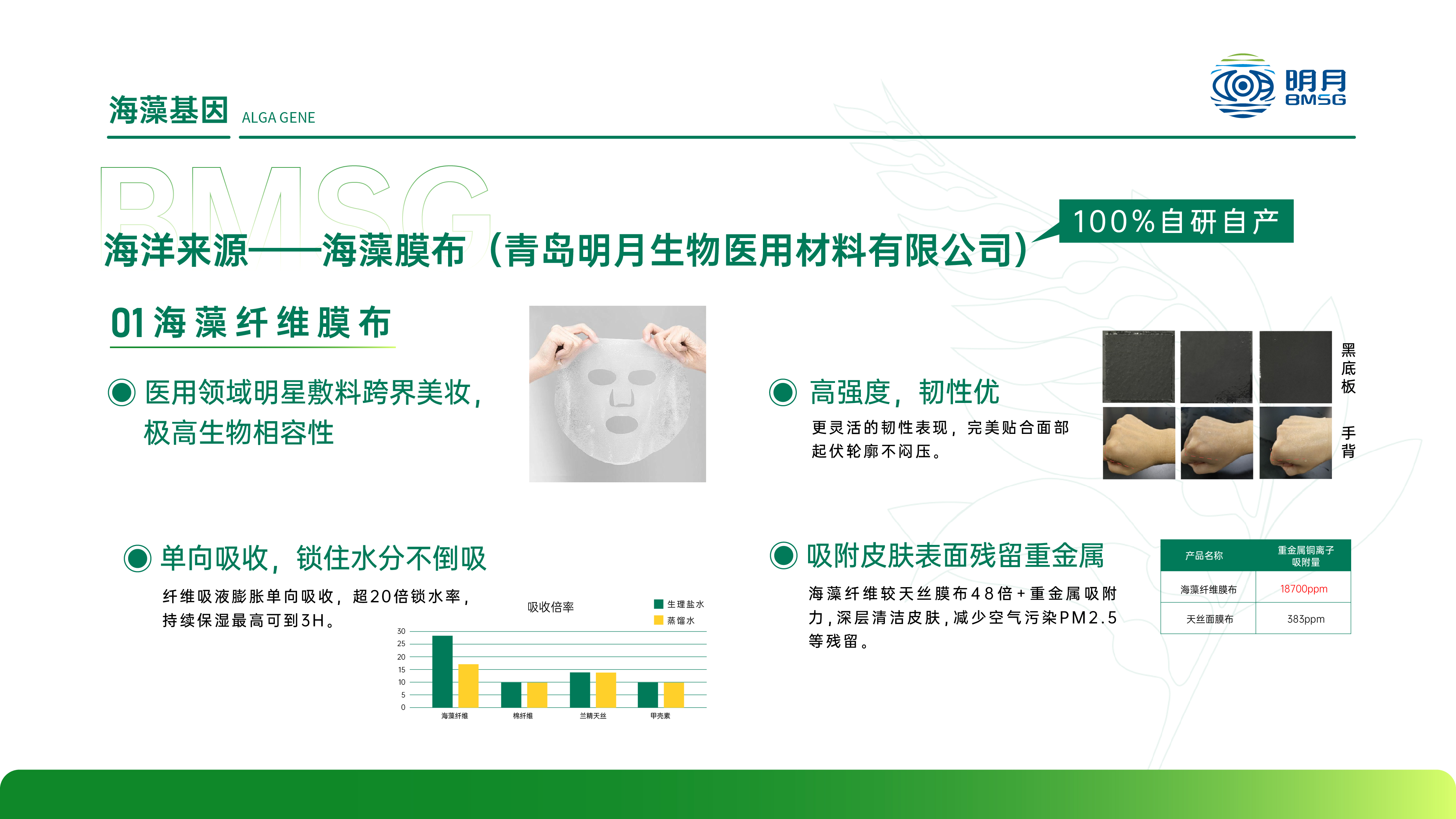 海藻纤维膜布介绍